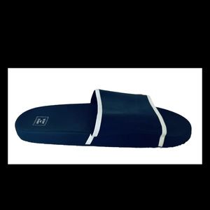 Janie and Jack Boys Size 3 K Poolside Pool Slide Shoes Sandals Swim Navy Blue